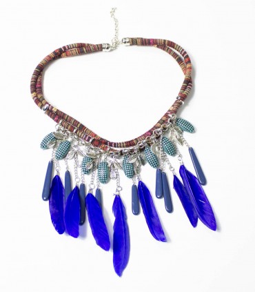Collar plumas