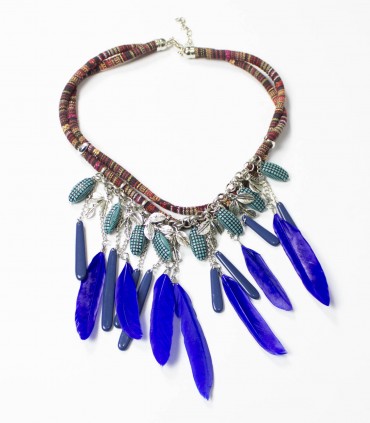 Collar plumas
