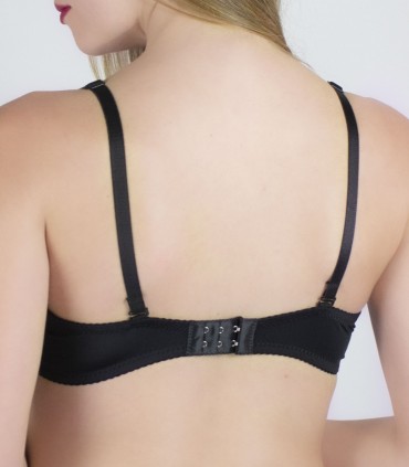 Conjunto lencero negro copa C