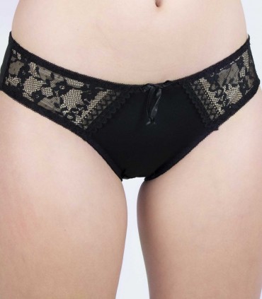 Conjunto lencero negro copa C