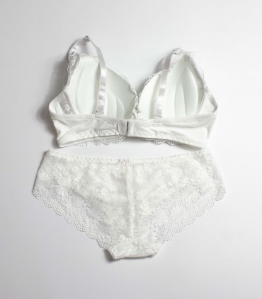 Conjunto lencería blanco