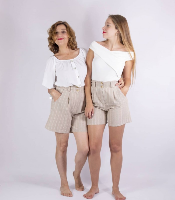 Shorts rayas