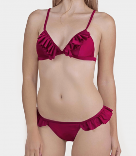 Bikini triangular volante