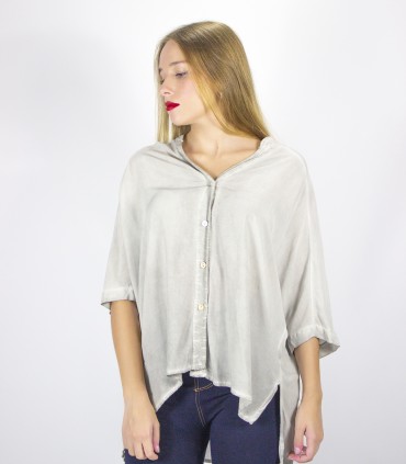 Camisa boho efecto lavado