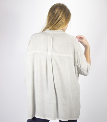 Camisa boho efecto lavado